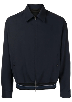 3.1 Phillip Lim stripe-trim shirt jacket - Blue