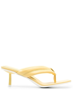 Le Silla Aiko square toe sandals - Yellow