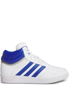 adidas stripes mid sneakers - White