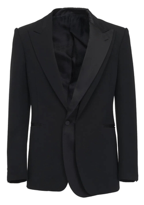 Alexander McQueen trompe l'oeil blazer - Black
