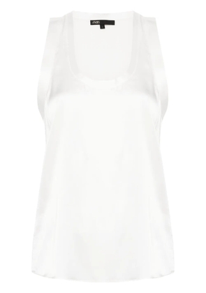 Maje silk tank top - White