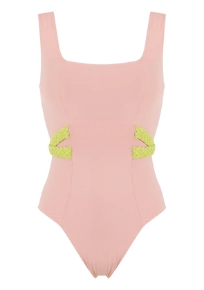 Clube Bossa Eva rope-detail swimsuit - Pink