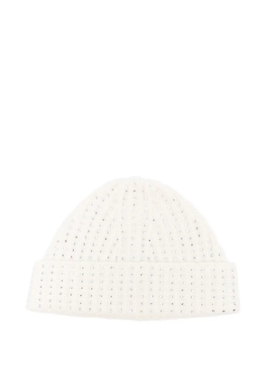 Maje embellished beanie - Neutrals