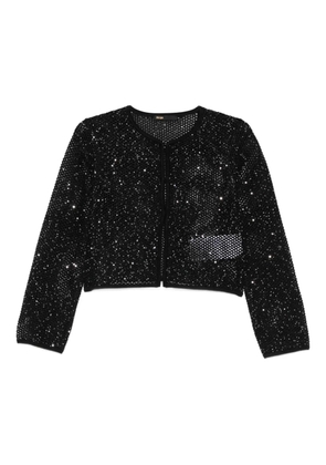 Maje sequin cardigan - Black