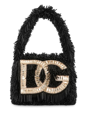 Dolce & Gabbana DG crystal-embellished crossbody bag - Black