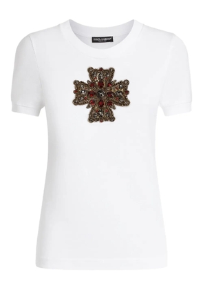 Dolce & Gabbana Cross T-shirt - White