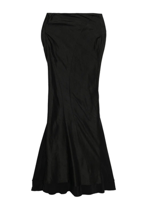 YEHUAFAN silk skirt - Black