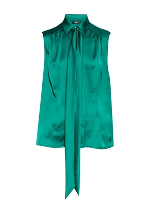 Versace tie-fastening blouse - Green