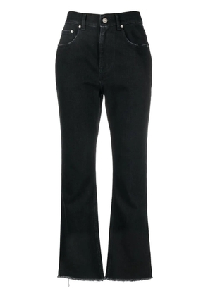Golden Goose cropped straight-leg jeans - Black