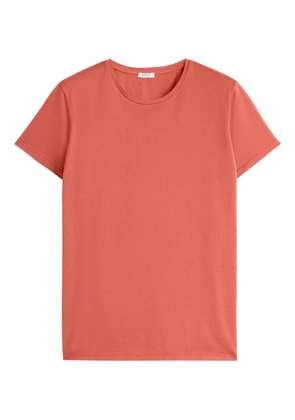 ASPESI crew-neck cotton T-shirt - Orange