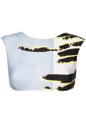 Lenny Niemeyer Athletic abstract bikini top - Blue