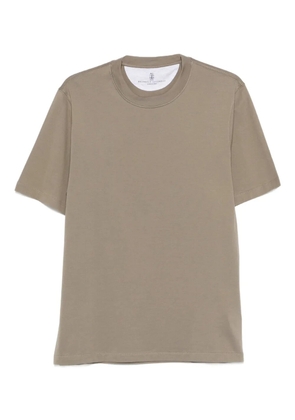 Brunello Cucinelli crew-neck T-shirt - Green