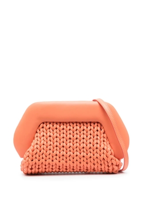Themoirè interwoven braided shoulder bag - Orange