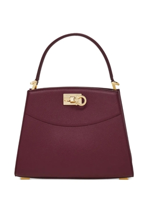 Ferragamo Studio Box top-handle satchel bag - Red