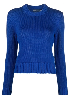 Polo Ralph Lauren chunky ribbed knit sweater - Blue