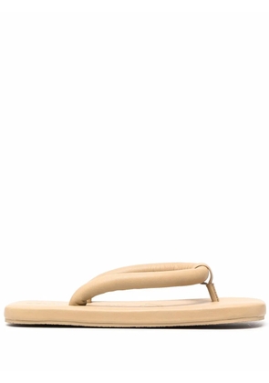 CamperLab Hastalavista leather flip-flops - Neutrals