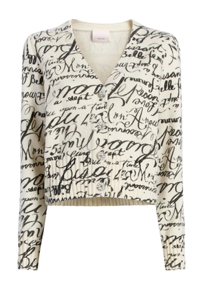 Cinq A Sept Love Journal Morgan buttoned cardigan - Neutrals