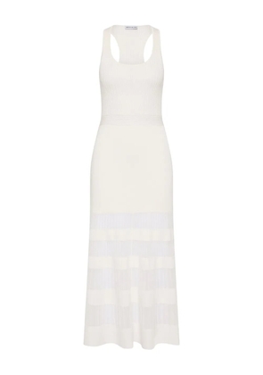 Rebecca Vallance Reign ribbed midi dress - White