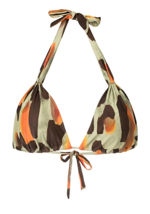 Lenny Niemeyer Caju triangle-cup bikini top - Multicolour