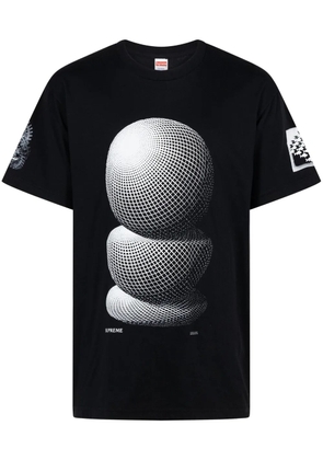 Supreme M.C. Escher Three Spheres T-shirt - Black