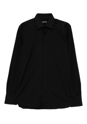 TOM FORD poplin shirt - Black