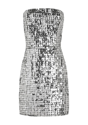 Dolce & Gabbana sequin mini dress - Silver