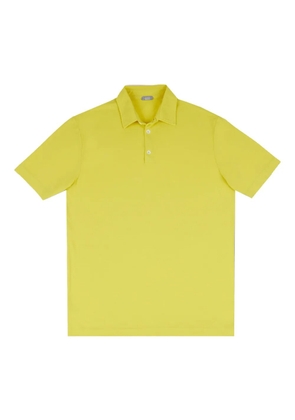 Zanone button polo shirt - Yellow
