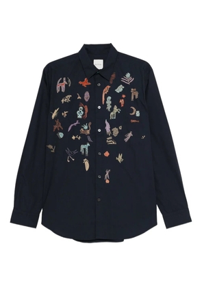 PS Paul Smith Little Beasts shirt - Blue