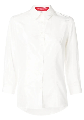 Carolina Herrera three-quarter sleeve shirt - White