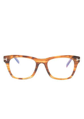 TOM FORD Eyewear square-frame glasses - Brown