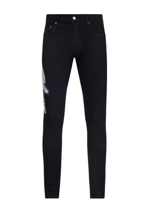 AMIRI rhinestone-embellished jeans - Black