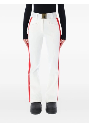 Goldbergh Roccia side-stripe ski trousers - White