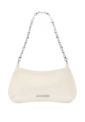 Jacquemus Le Petit Bisou Chaine shoulder bag - White