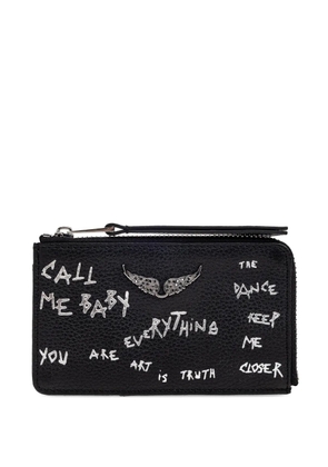 Zadig&Voltaire leather wallet - Black