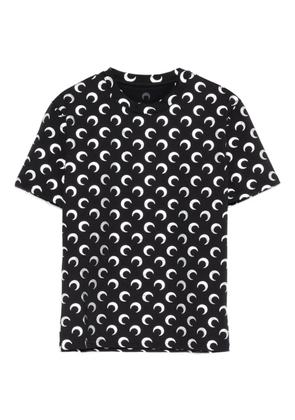 Marine Serre moon-print top - Black
