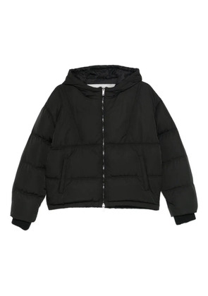 Iceberg hooded down jacket - Black