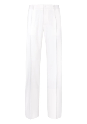 Dolce & Gabbana straight-leg tailored trousers - White
