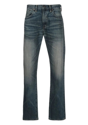 Ralph Lauren RRL straight-leg washed denim jeans - Blue
