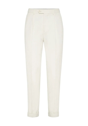 Brunello Cucinelli straight-leg trousers - White