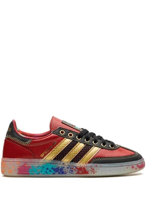 adidas Handball Spezial 'S.E.E.D. - Scarlet Gold Paint Splatter' sneakers - Red