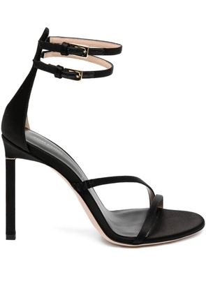 TOM FORD 105mm satin sandals - Black