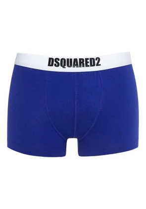 DSQUARED2 logo-waistband boxers - Blue