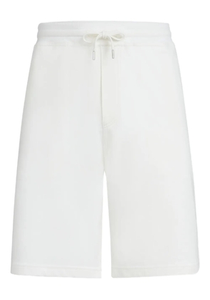 Brunello Cucinelli drawstring zip-pocket shorts - White