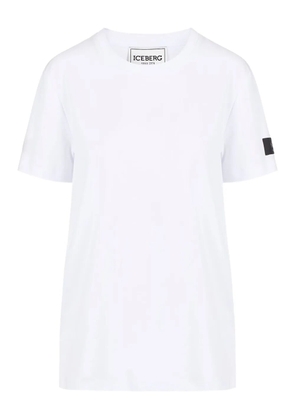 Iceberg logo-patch T-shirt - White