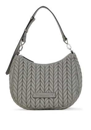 Karl Lagerfeld K/weave quilted shoulder bag - Grey