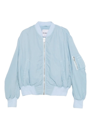 The Attico 'Anja' zip bomber jacket - Blue