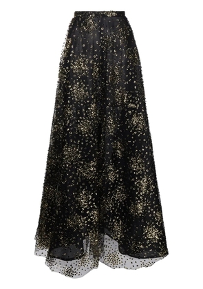 Bambah sequin-embellished maxi skirt - Black