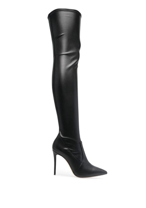 Casadei Julia 115mm boots - Black