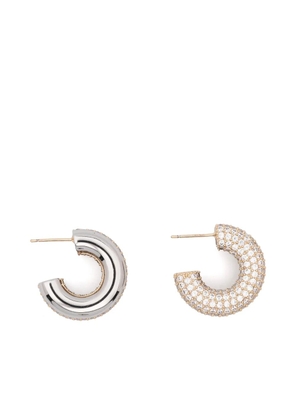 Maje post fastening earrings - Silver