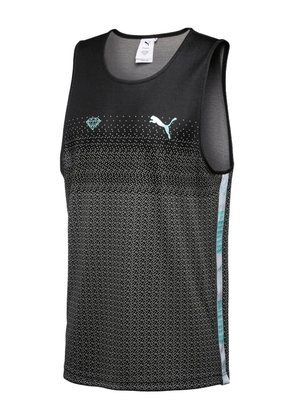 PUMA x Diamond printed tank top - Black